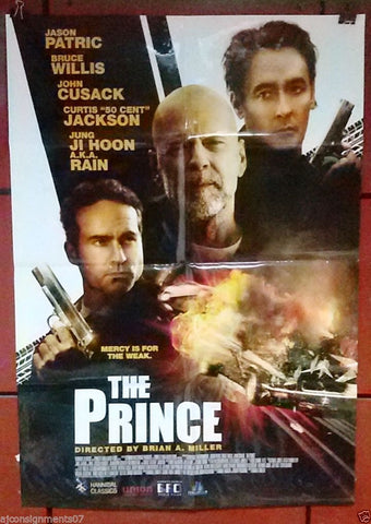 The Prince (Bruce Willis) 40x27" Original Folded Int. Movie Poster 2000s