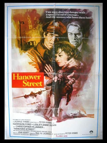Hanover Street "Harrison Ford" Orig Lebanese Movie Poster 70s