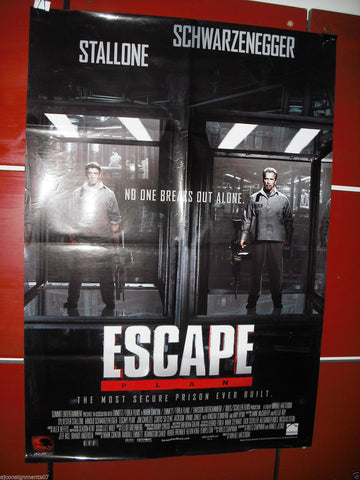 Escape Plan {Schwarzenegger, Stallone} 40"X27" OS Orig. Movie Poster 2013