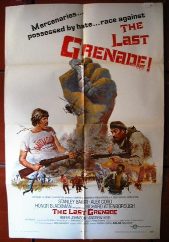 The Last Grenade American Movie Poster 70s