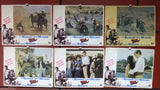 (Set of 8) VILLA RIDES {YUL BRYNNER} 14x11" Original Lobby Cards 1960s