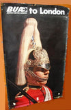Vintage British United Airways Airlines Poster 60s?