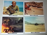 {Set of 12} RAID ON ROMMEL (RICHARD BURTON) Original 8x10" U.S Lobby Cards 70s