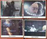 (SET OF 8) Outland (Sean Connery) 11X14 Original Movie Lobby Cards 1981