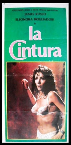 La Cintura aka Gepeinigt  Italian Movie Poster 80s