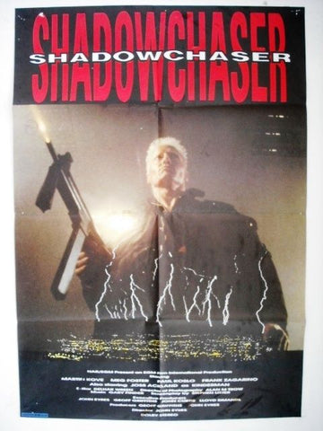 Shadowchaser Original Lebanese Movie Poster 90s