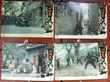 Set of 5 Kung Fu's Hero {Lik Cheung} Film Lobby Card 70s