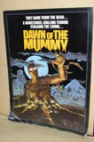 DAWN OF THE MUMMY (George Peck) ZOMBIE Horror Original Movie Flyer 80s