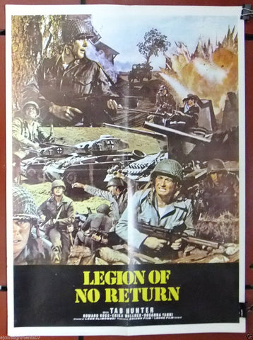 Legion of No Return {Tab Hunter} Lebanese Arabic Movie Poster 60s
