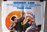 Il Braccio Violento del Thay Pan Bruce Lee Kung Fu Lebanese Movie Poster 70s