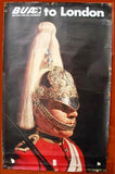 Vintage British United Airways Airlines Poster 60s?