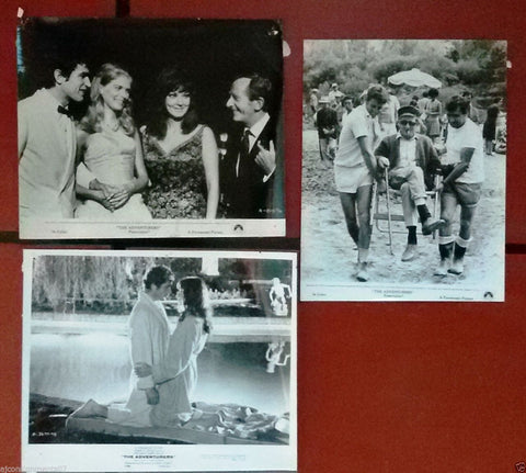 {Set of 23} The Adventurers {Charles Aznavour} Original B&W Movie Photos 70s