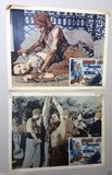 (Set of 8) The Treasure of Bengal, Sabu 11x14" Original Lobby Card 50s