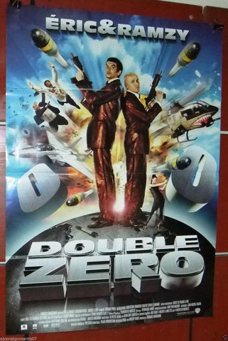 Double zéro {Eric Judor} 40x27" Original Int. Movie Poster 2000s