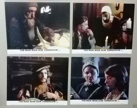 {Set of 8} The Man Who Saw tomorrow (Orson Welles) 10X8" Movie Lobby Cards 80s