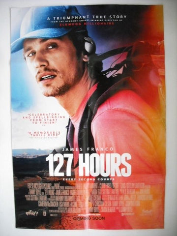 127 Hours Org Double Sided International Style Movie Poster 2000s