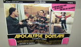 (Set of 6) Apocalypse domani (John Saxon) Original Italian Film Lobby Card 70s