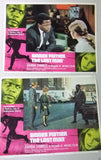 (Set of 8) THE LOST MAN {Sidney Poitier} 14x11" Org Lobby Cards 60s