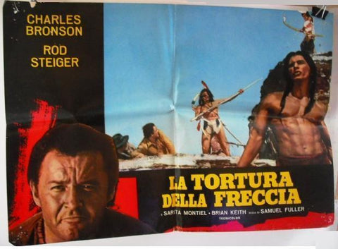 La Tortura Della Type A  Original Freccia Rod. Italian Lobby Card 70s