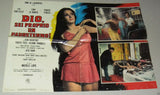 (Lot of 8) DIO SEI PROPRIO UN PADRETERNO {EDWIGE FENECH} Italian Lobby Card 70s