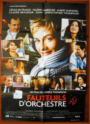 Fauteuils d'orchestre aka Avenue Montaigne Original 40" x 27" Movie Poster 2000s