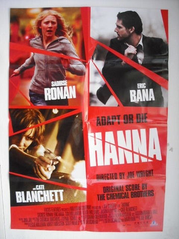 Hanna: Adapt or Die 40x27 Movie Poster 2011