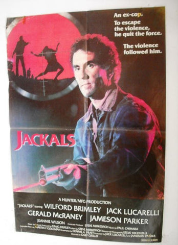 Jackals Original Lebanese Movie Original Style B Poster 80s