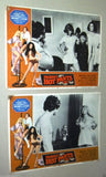 {Set of 8} DAGMAR's HOT PANTS INC {Diana Kjaer} 11x14 Org. U.S Lobby Cards 70s