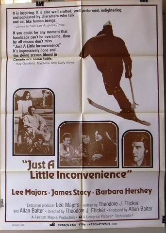 Just a Little Inconvenience  27x39" Lebanese Original Movie Poster 70s