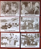 (Set of 8) Guns For San Sebastian {Anthony Quinn} Original Lobby Cards 1970s