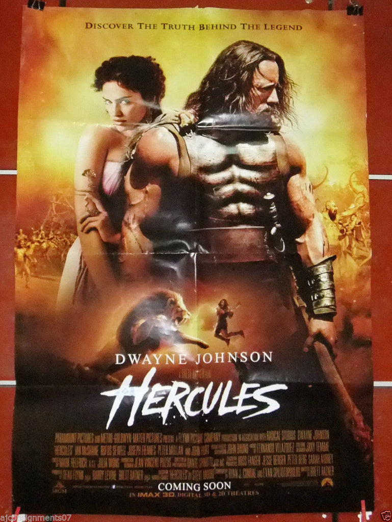 hercules the rock movie poster