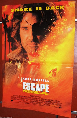 Escape From La Original Mini Movie Poster 90s