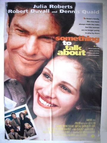 Something to Talk About "Julia Roberts" Original Lebanese Movie Poster 90s