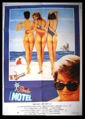 Paradise Motel {Gary Hershberger} 40x27 Original Movie Poster 80s