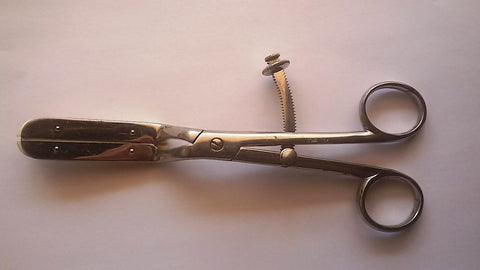 Vintage Hemorrhoid Forceps Medical Instrument