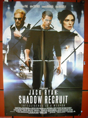 Jack Ryan: Shadow Recruit {Chris Pine} 40"X27" Original Movie Poster 2014