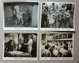 (Set of 20) Revolt in the big house {Gene Evans} Movie Org. Stills 50s