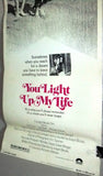 YOU LIGHT UP MY LIFE Original 36x14" Original Insert Movie Poster 70s