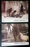 (Set of 8) CHARLEY-ONE-EYE (Richard Roundtree) UK British Films Lobby Card 70s