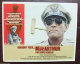 Set of 4} MacArthur the Rebel General (GREGORY PECK Original U.S Lobby Cards 70s