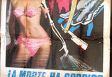 LA MORTE HA SORRISO ALL'ASSASSINO Italian Movie Poster (4F) 60s