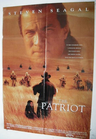 The Patriot (Steven Seagal) Original Lebanese Movie Poster 90s