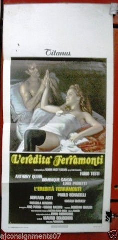 L'eredita Ferramonti (Anthoney Quinn) Italian Movie Locandina Poster 70s