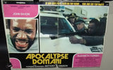 (Set of 6) Apocalypse domani (John Saxon) Original Italian Film Lobby Card 70s