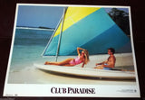 (SET OF 6) Club Paradise {Robin Williams} 11X14" USA Original LOBBY CARD 80s