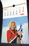 Gevaert Vintage Incompete Calendar Printed in Belgium 1963