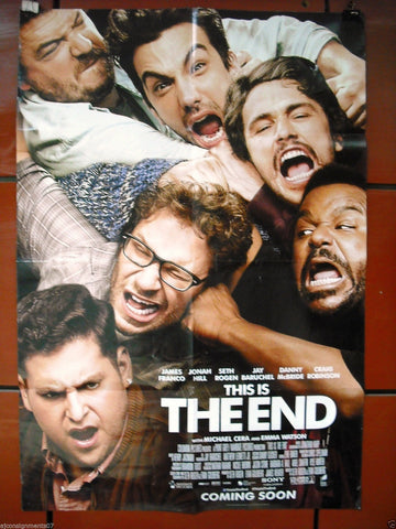 The End {Miquel Fernández} 40"X27" BD Original Folded Movie Poster 2012