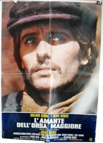 L'amante Dell' Orsa Maggiore Bruno Cremer Italian Lobby Card 70s