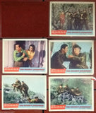 (Set of 8) The Secret Invasion (Stewart Granger) 14x11" Org. Lobby Cards 1960s
