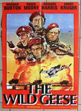 The Wild Geese {Richard Burton} 39x27" Lebanese Original Movie Poster 70s